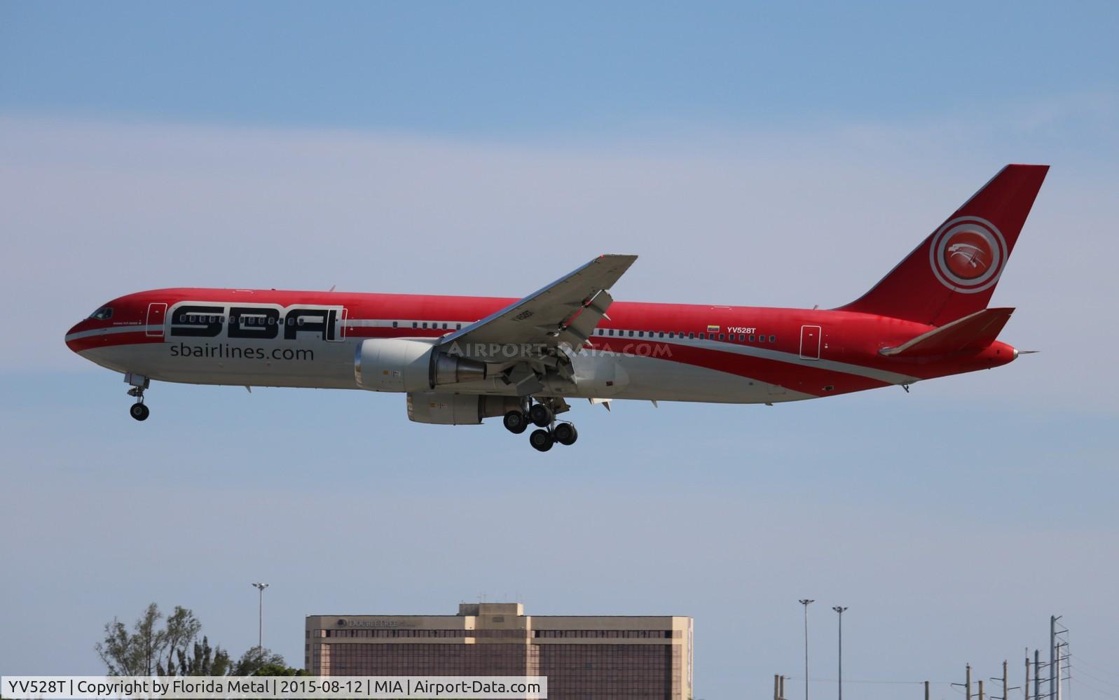 YV528T, Boeing 767-300/ER C/N 24349, SB Air