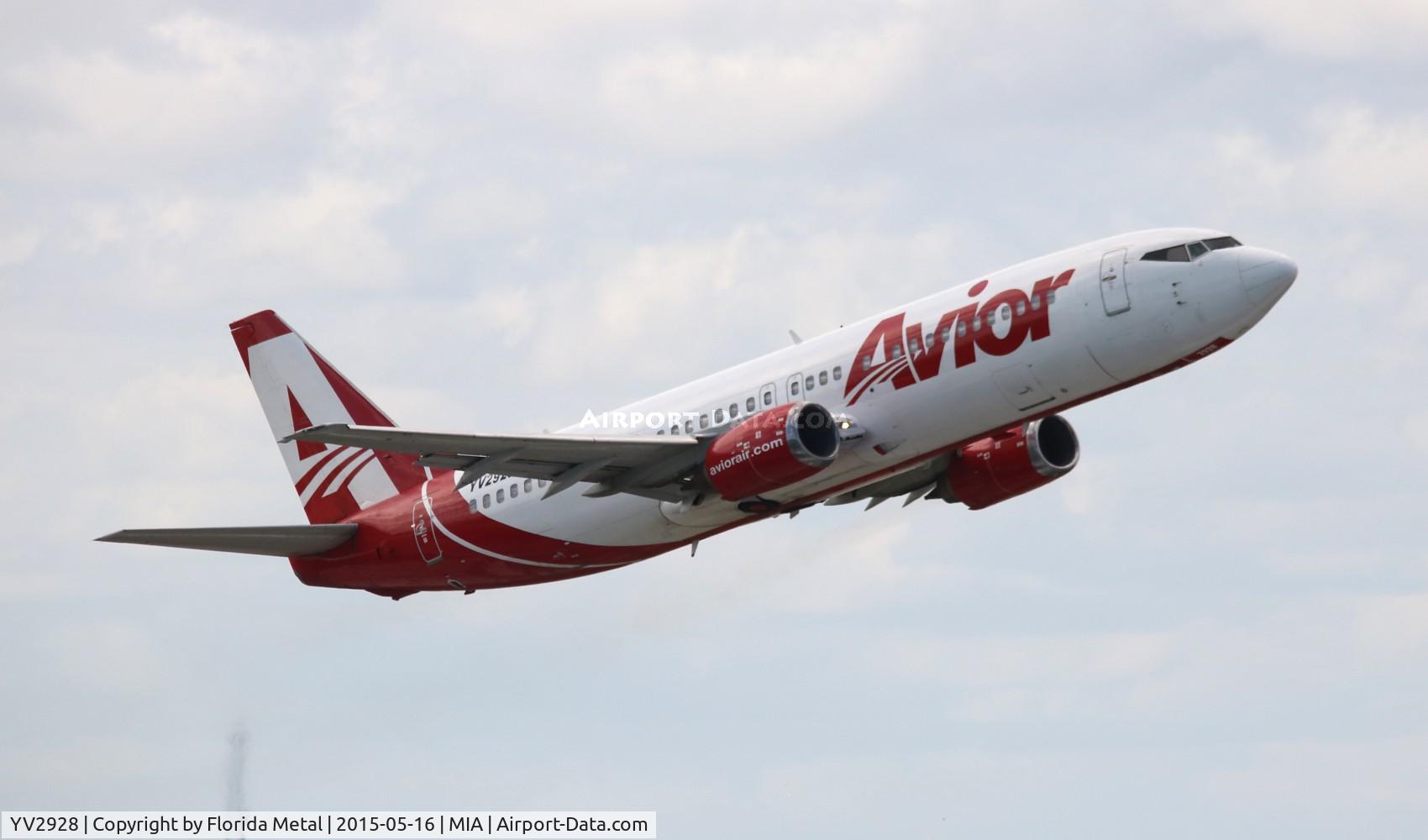 YV2928, 1989 Boeing 737-401 C/N 23885, Avior