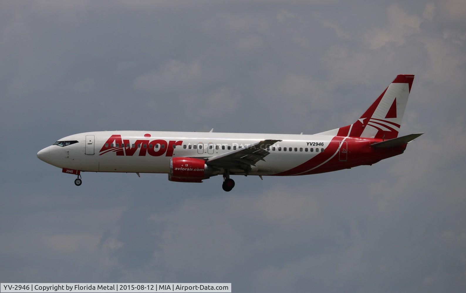 YV-2946, 1989 Boeing 737-401 C/N 23886, Avior
