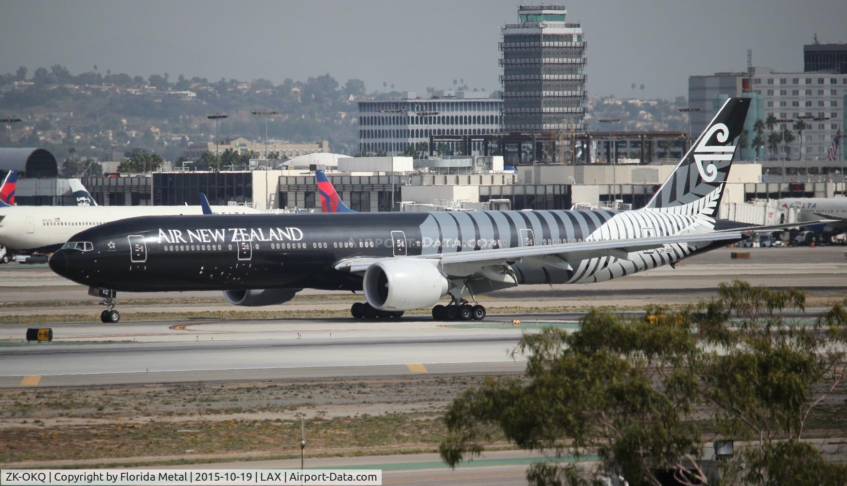 ZK-OKQ, 2011 Boeing 777-306/ER C/N 40689, Air New Zealand All Blacks