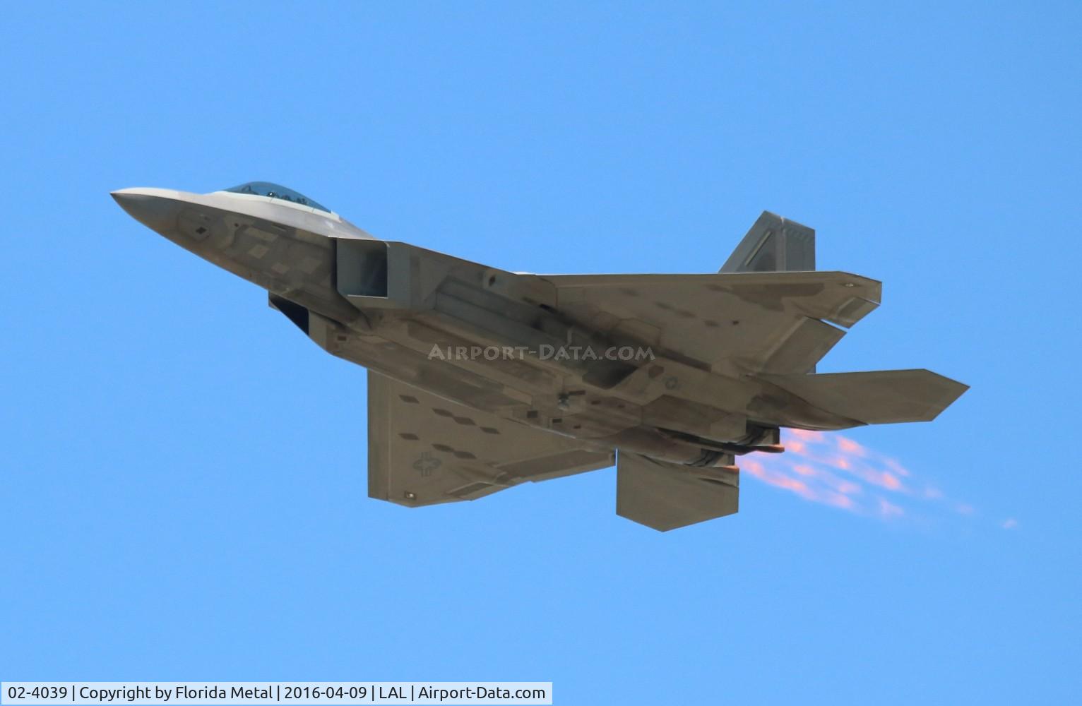 02-4039, 2002 Lockheed Martin F/A-22A Raptor C/N 4039, F-22A Raptor