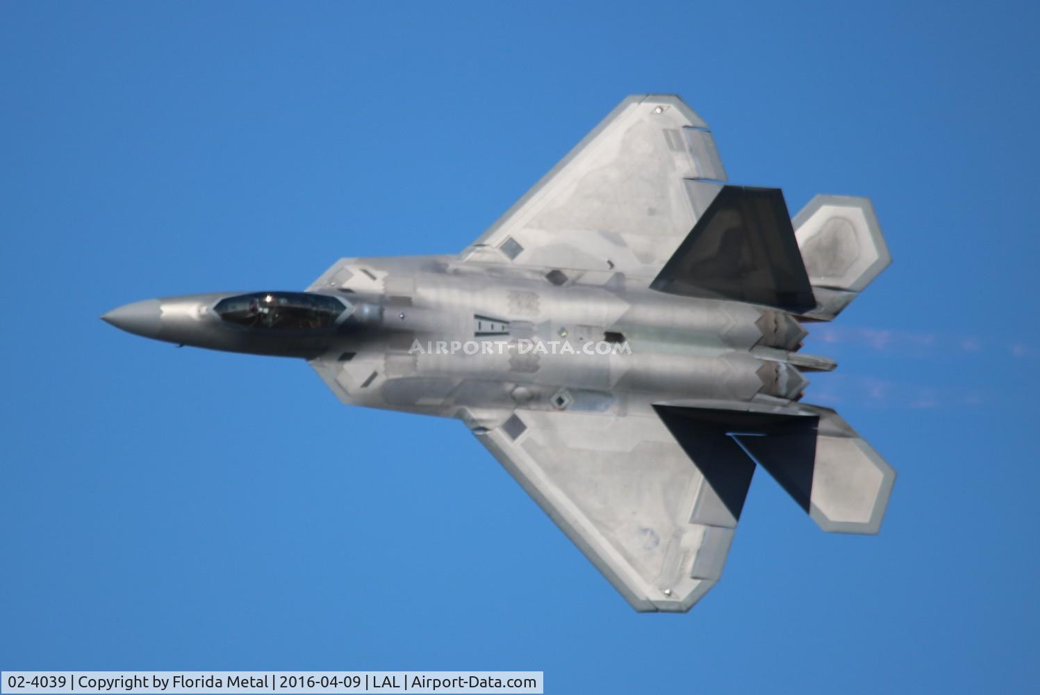 02-4039, 2002 Lockheed Martin F/A-22A Raptor C/N 4039, F-22A Raptor