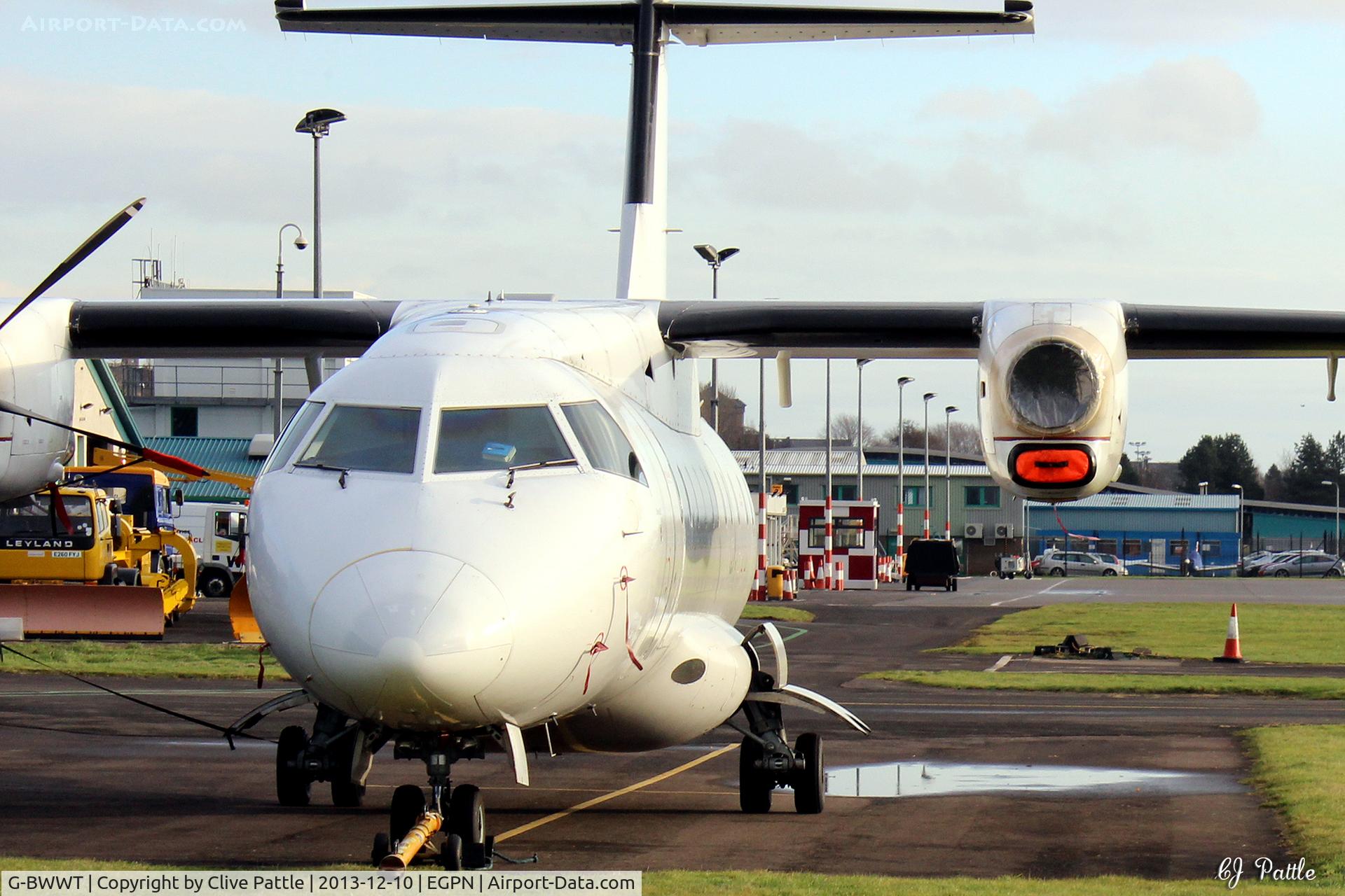 G-BWWT, 1995 Dornier 328-100 C/N 3022, Engineless at Dundee Riverside EGPN/DND