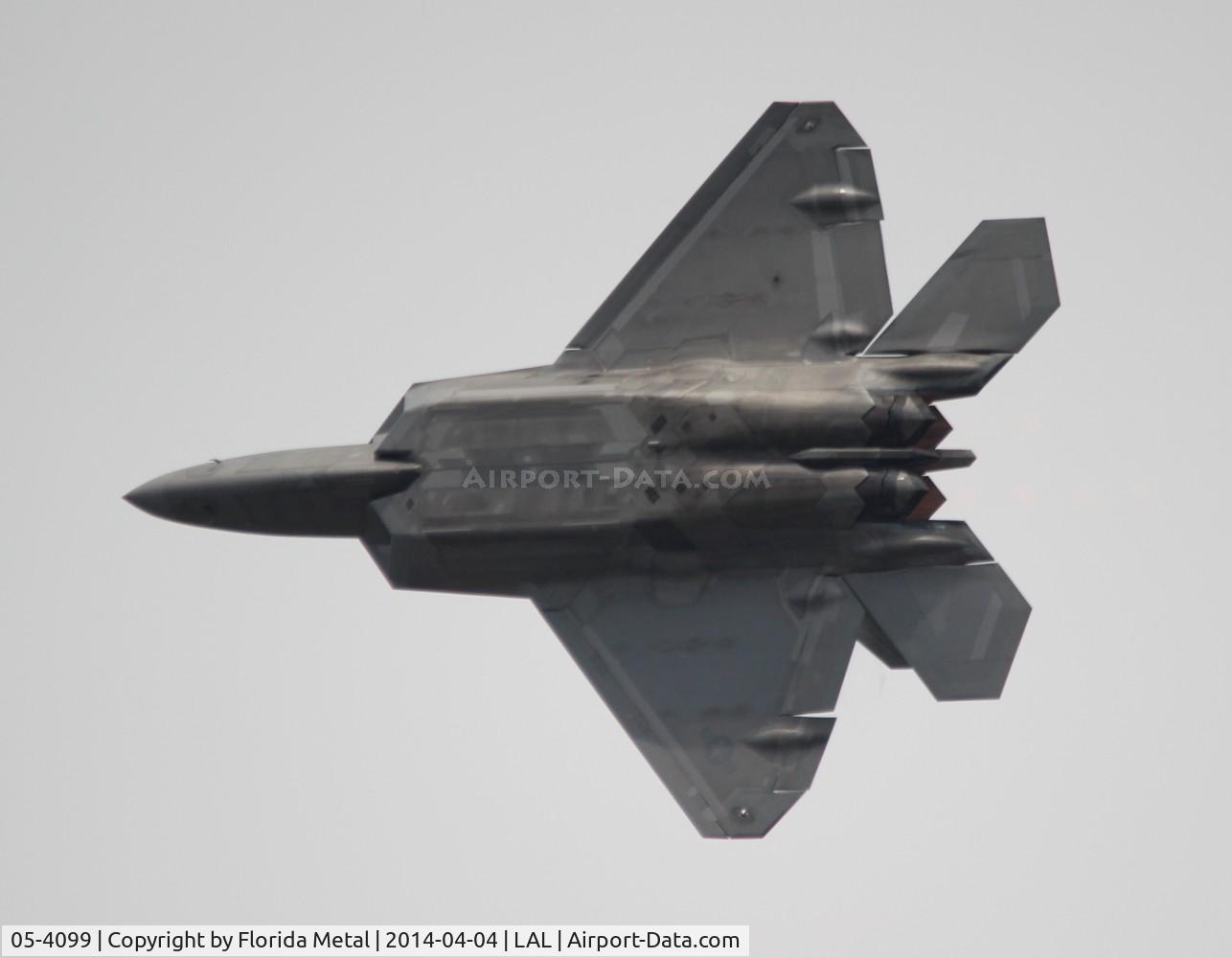 05-4099, 2005 Lockheed Martin F-22A Raptor C/N 645-4099, F-22A Raptor