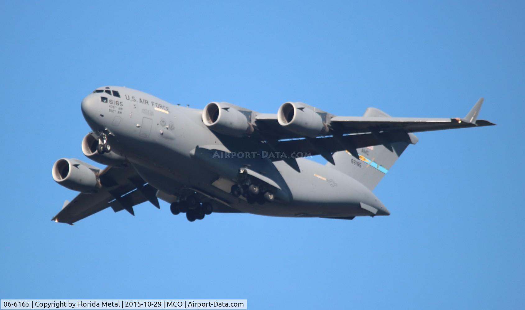 06-6165, 2006 Boeing C-17A Globemaster III C/N F-174/P-165, C-17A Globemaster III