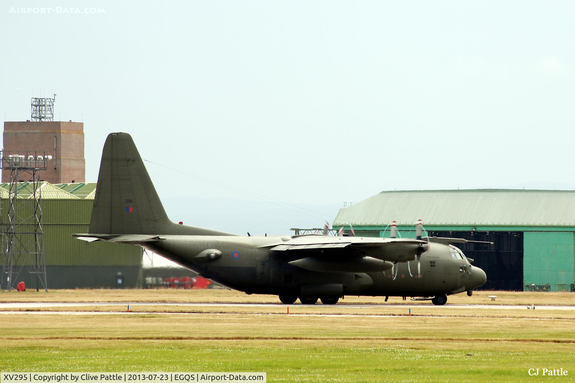XV295, 1967 Lockheed C-130K Hercules C.1 C/N 382-4261, In action at RAF Lossiemouth EGQS