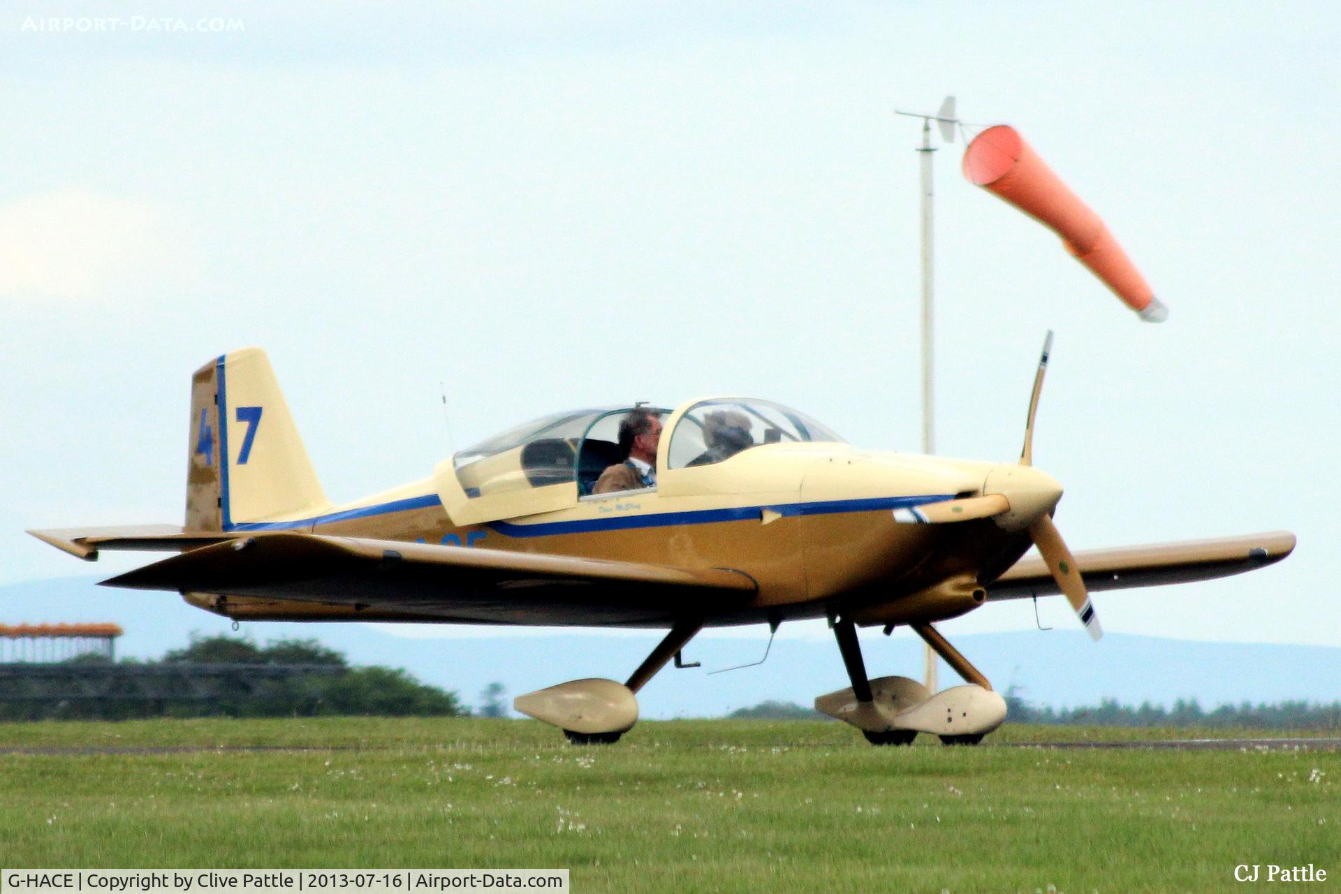 G-HACE, 1998 Vans RV-6A C/N 1951, At Perth EGPT