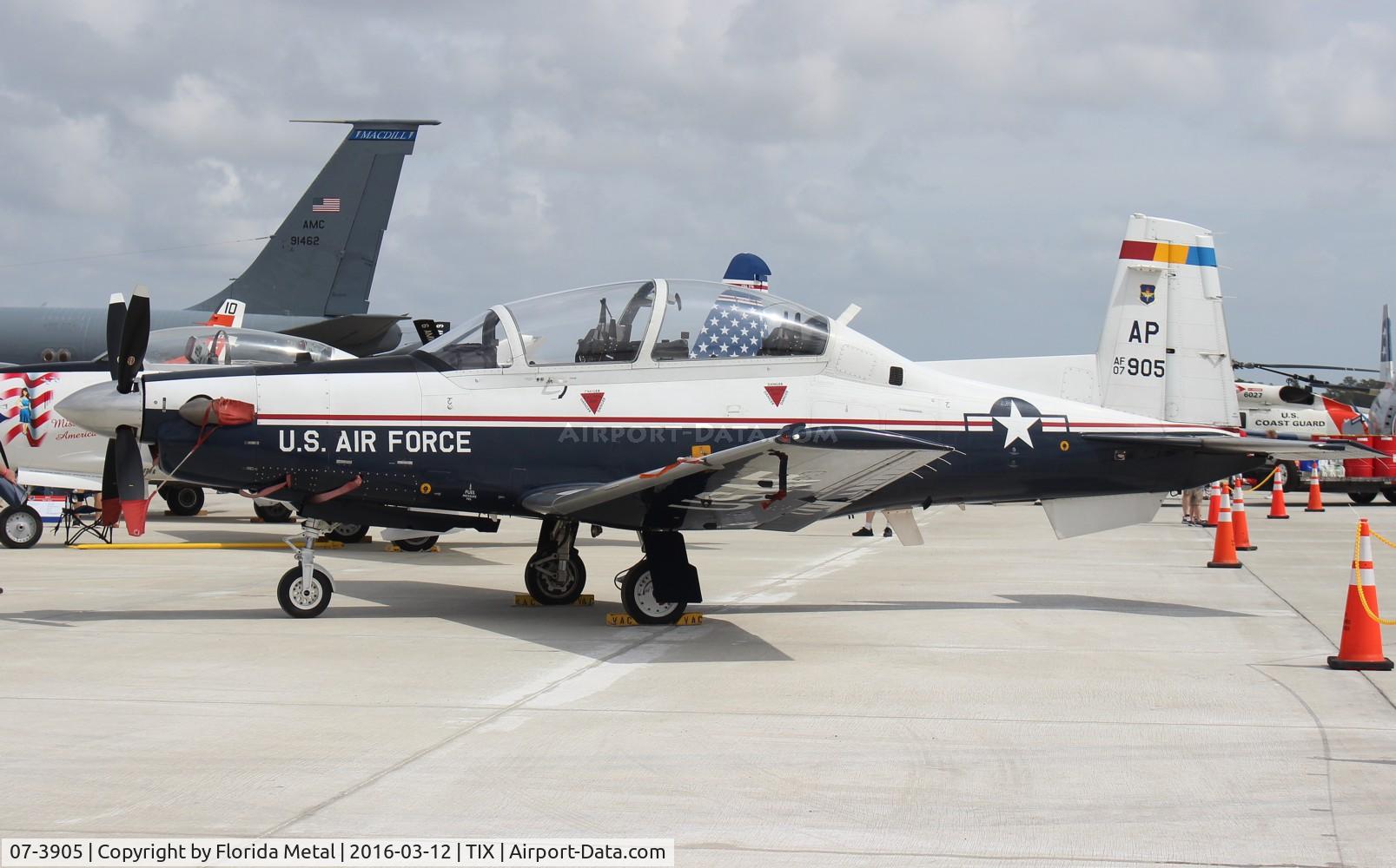 07-3905, 2007 Raytheon T-6A Texan II C/N PT464, Texan II