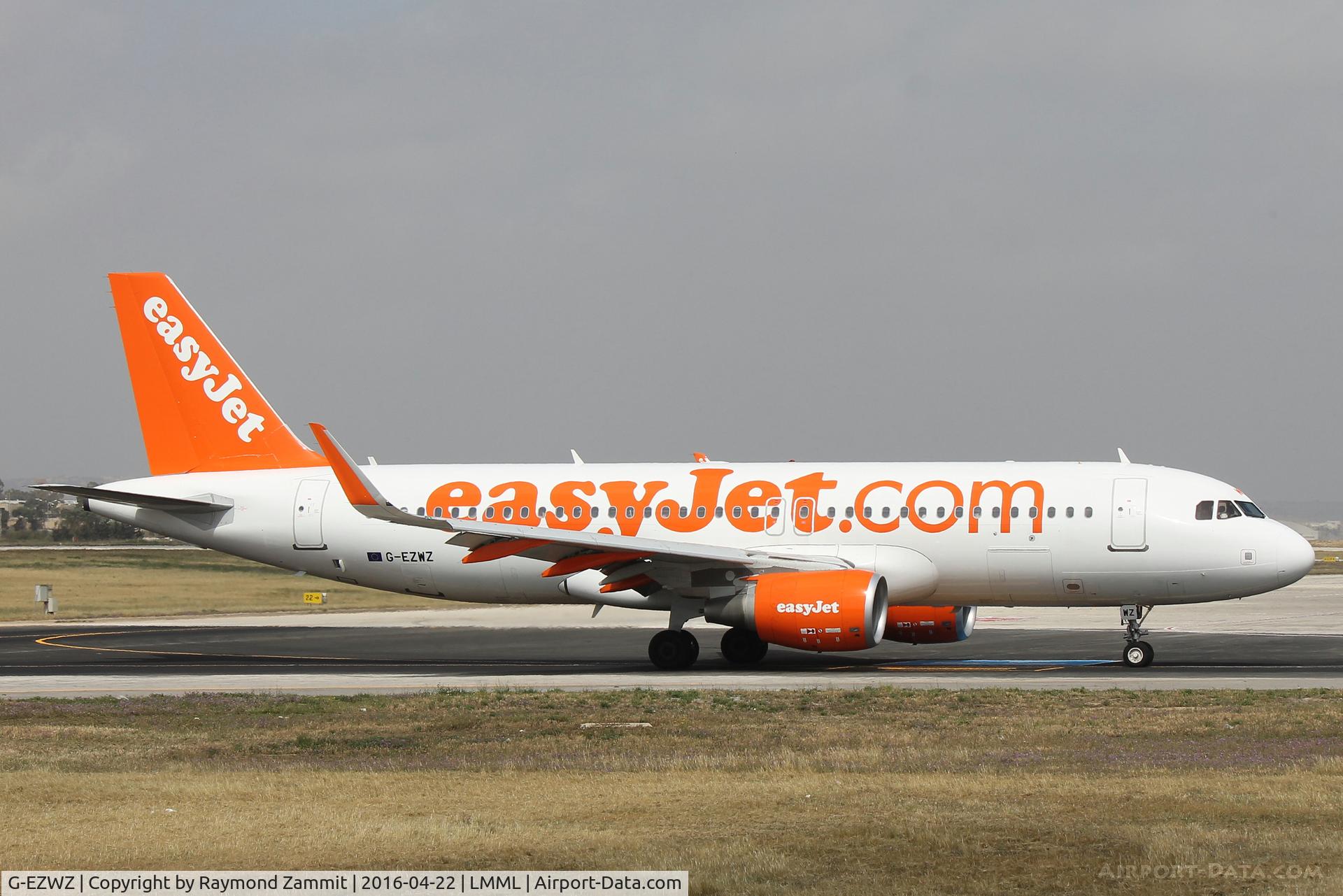 G-EZWZ, 2014 Airbus A320-214 C/N 6353, A320 G-EZWZ Easyjet