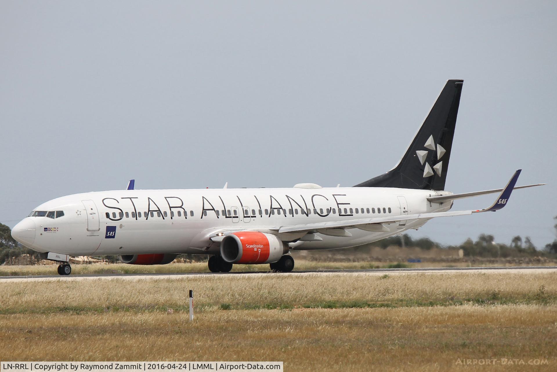 LN-RRL, 2003 Boeing 737-883 C/N 28328, B737-800 LN-RRL SAS in Star Alliance livery