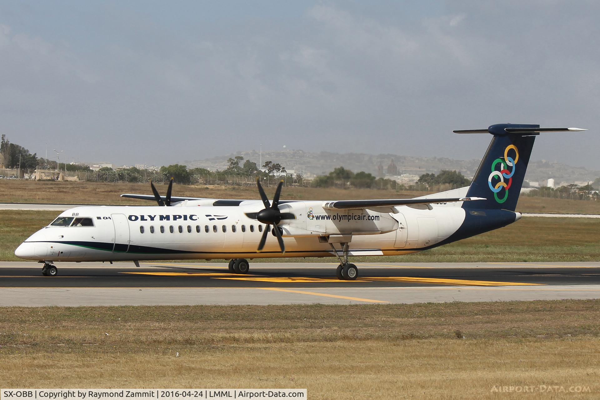 SX-OBB, 2009 Bombardier DHC-8-402 Dash 8 C/N 4268, Bombardier DHC8 SX-OBB Olympic Airways