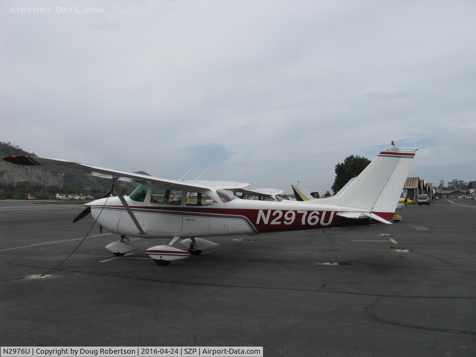 N2976U, 1966 Cessna 172G C/N 17254525, 1966 Cessna 172G, Continental O-300 145 Hp 6 cylinder, I transitioned/checked out into high wing flying with this model and in same year. Very smooth engine.