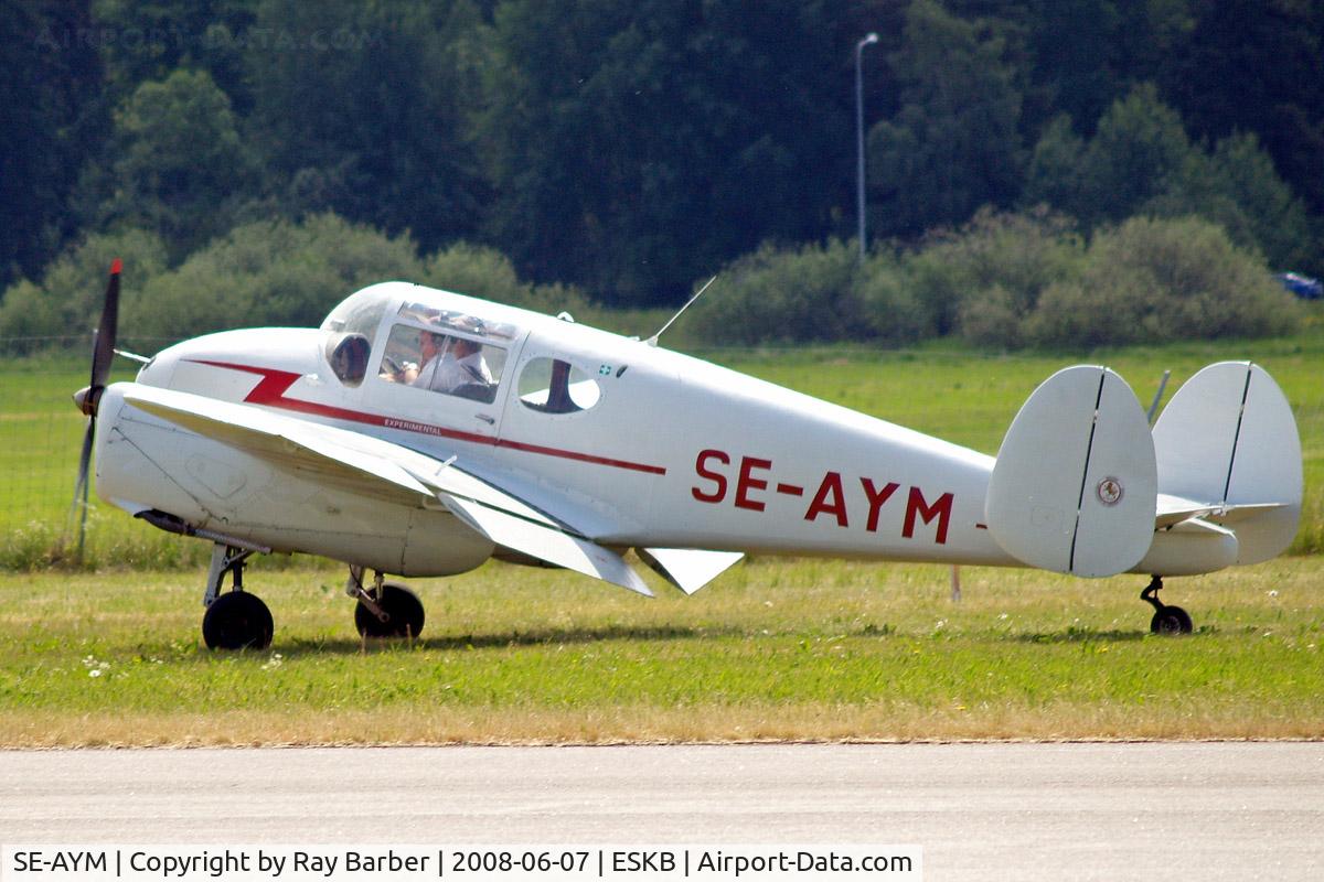 SE-AYM, 1947 Miles M65 Gemini C/N 6296-707, Miles M.65 Gemini 1A[6296] Stockholm-Barkarby~SE 07/06/2008