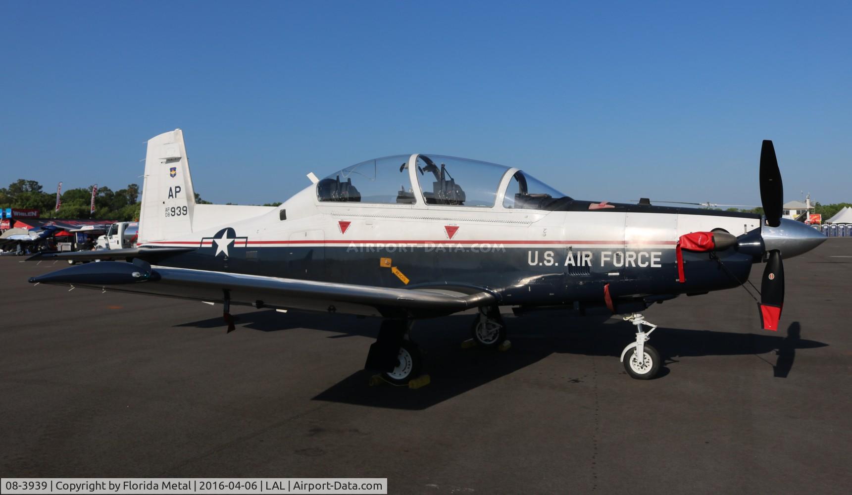 08-3939, 2010 Raytheon T-6A Texan II C/N PT-498, T-6A Texan II