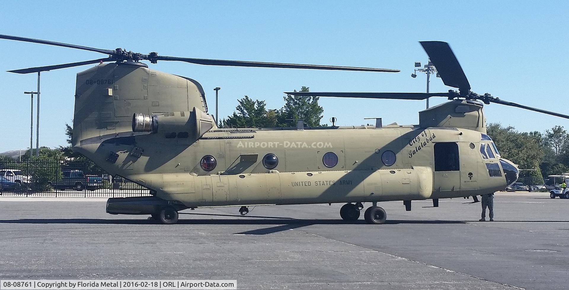 08-08761, 2008 Boeing CH-47F Chinook C/N M8761, CH-47F Chinook