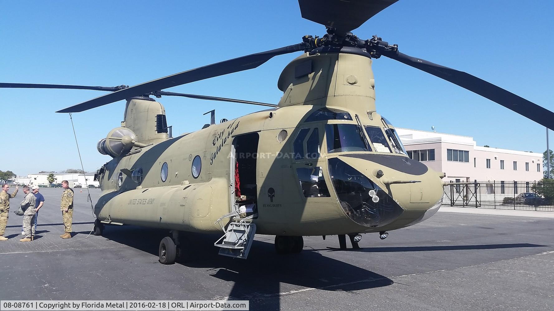 08-08761, 2008 Boeing CH-47F Chinook C/N M8761, CH-47F Chinook