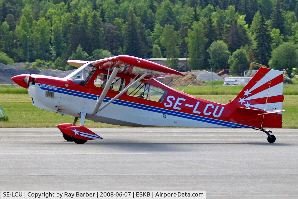 SE-LCU, 1999 American Champion 8KCAB Super Decathlon C/N 832-99, American Champion 8KCAB Decathlon [832-99] Stockholm-Barkarby~SE 07/06/2008