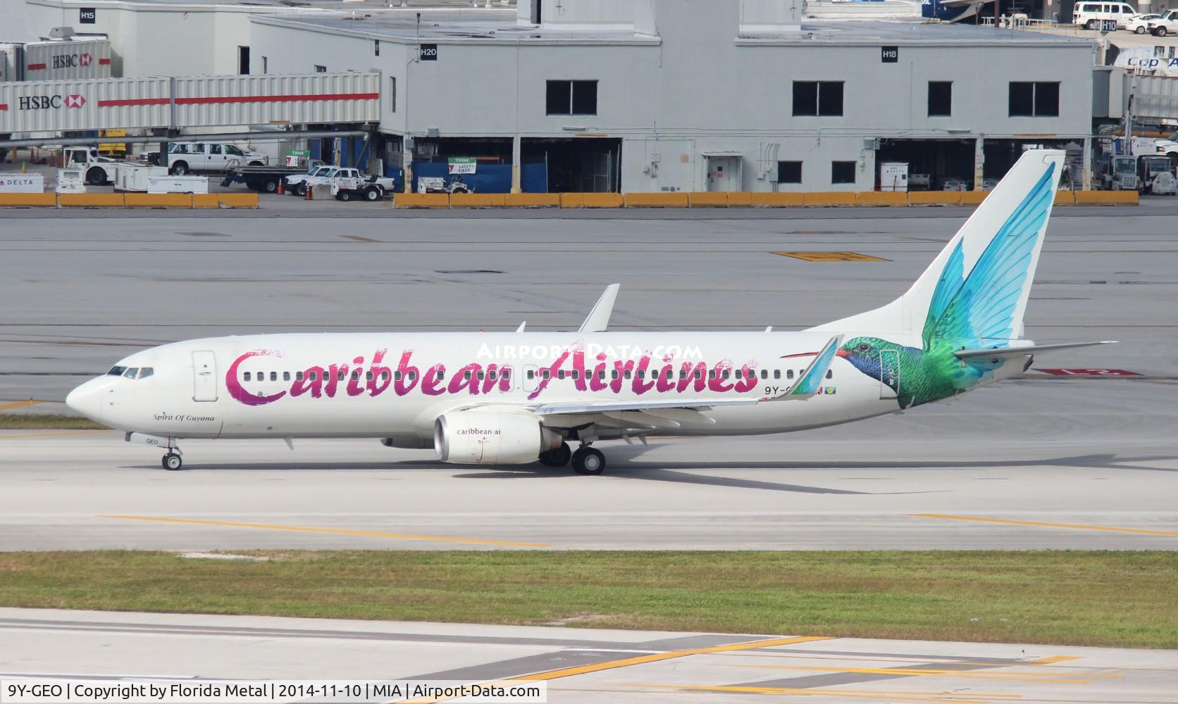9Y-GEO, 1999 Boeing 737-8Q8 C/N 28225, Caribbean