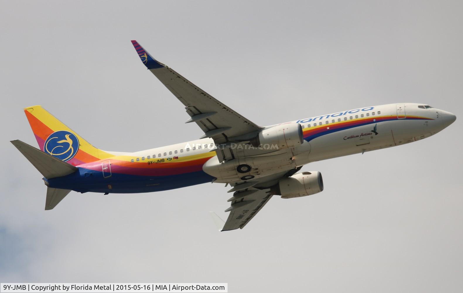 9Y-JMB, 2002 Boeing 737-8Q8 C/N 30661, Air Jamaica