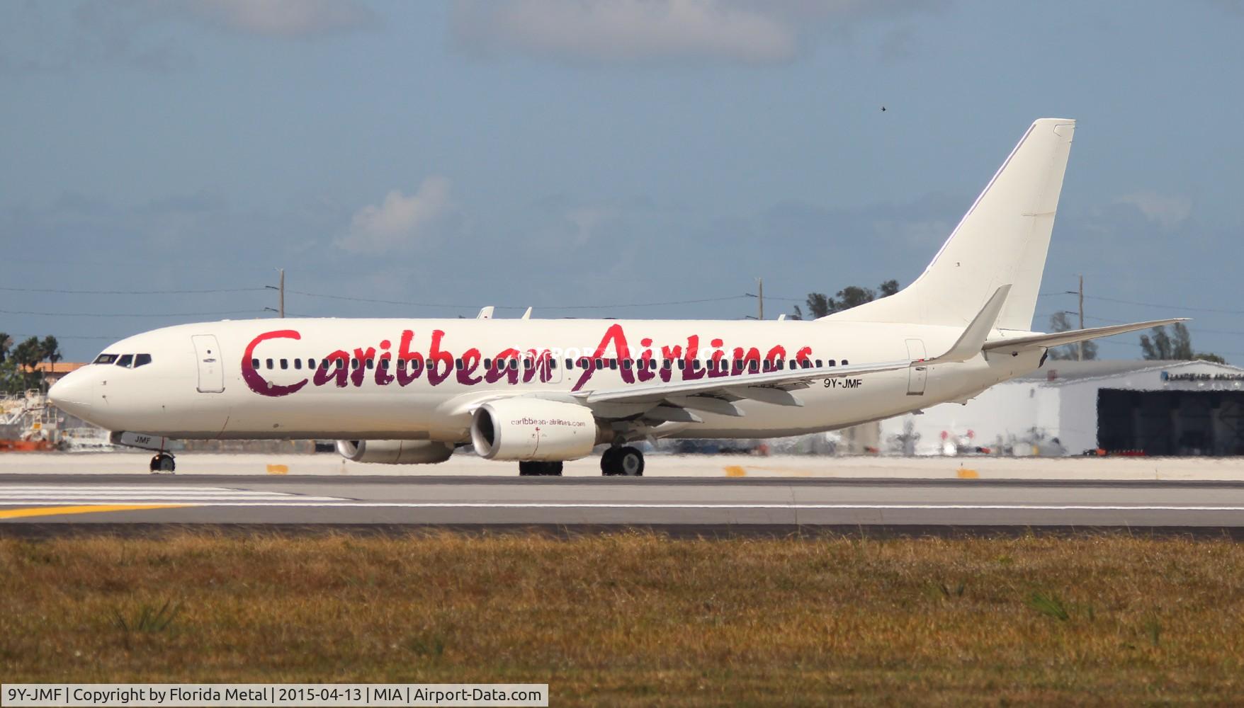 9Y-JMF, 2007 Boeing 737-8Q8 C/N 30730, Caribbean
