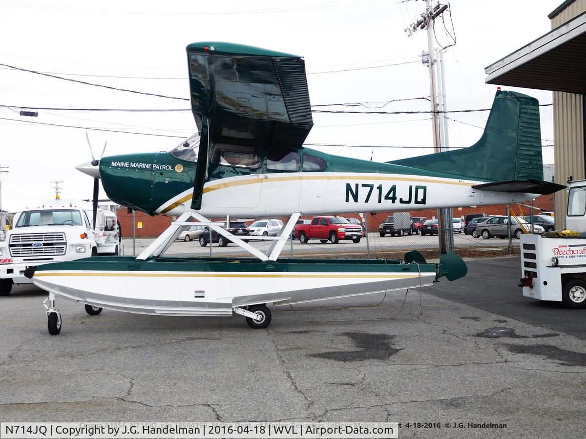 N714JQ, Cessna A185F Skywagon 185 C/N 18504399, At Waterville.