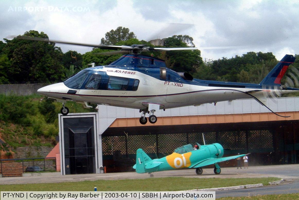 PT-YND, Agusta A-109E C/N 11039, Agusta A.109E Power [11039] Belo Horizonte-Pampulha Int'l~PP 10/04/2003