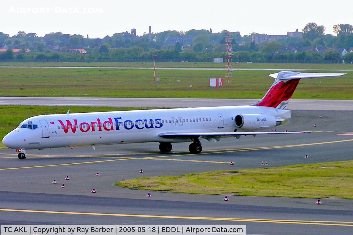 TC-AKL, 1996 McDonnell Douglas MD-83 (DC-9-83) C/N 53184, McDonnell-Douglas DC-9-83 [53184] (World Focus Airways) Dusseldorf~D 18/05/2005