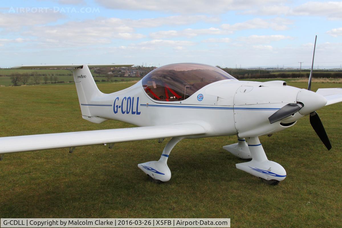 G-CDLL, 2005 Dyn'Aero MCR-01 ULC Banbi C/N PFA 301B-14348, Dyn'Aero MCR-01 ULC, Fishburn Airfield, March 2016.
