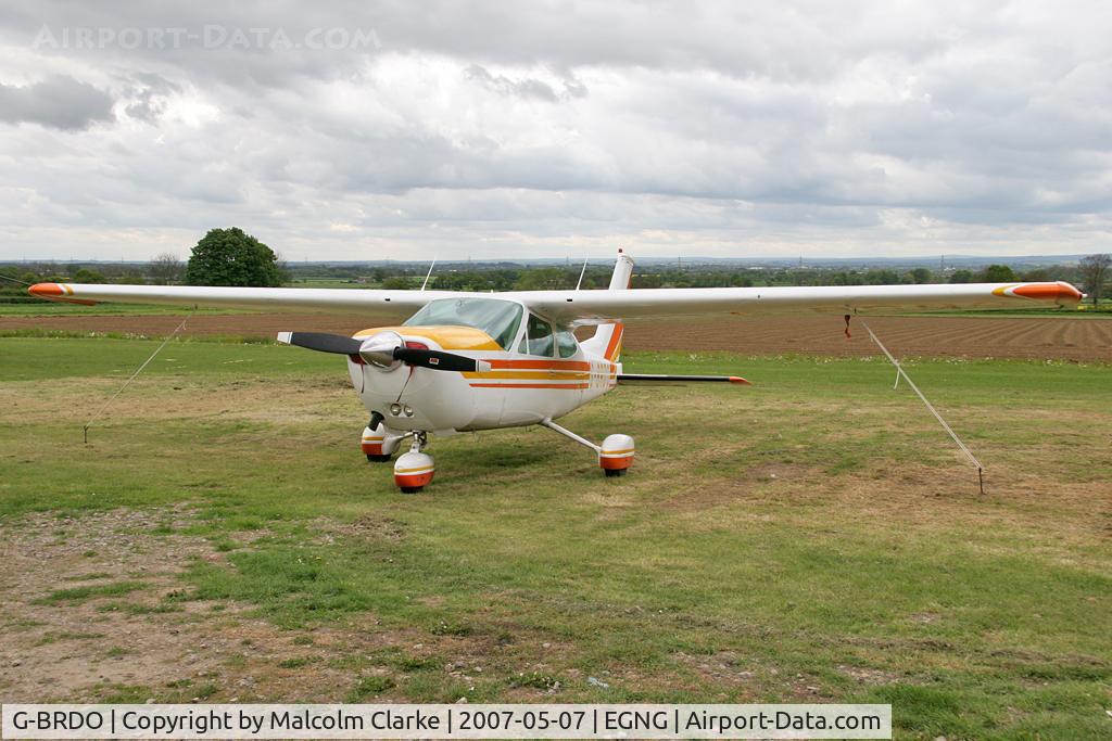 G-BRDO, 1975 Cessna 177B Cardinal C/N 17702166, Cessna 177B Cardinal at Bagby Airfield's May Fly-In in 2007.