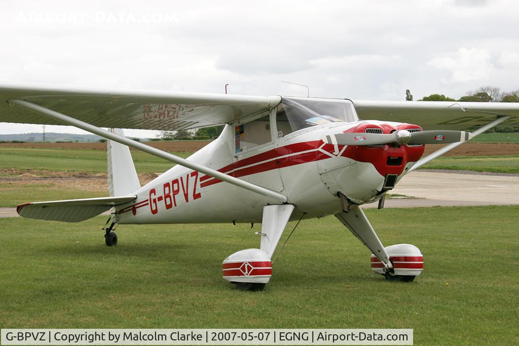 G-BPVZ, 1946 Luscombe 8E Silvaire C/N 5565, Luscombe 8E Silvaire at Bagby Airfield's May Fly-In in 2007.