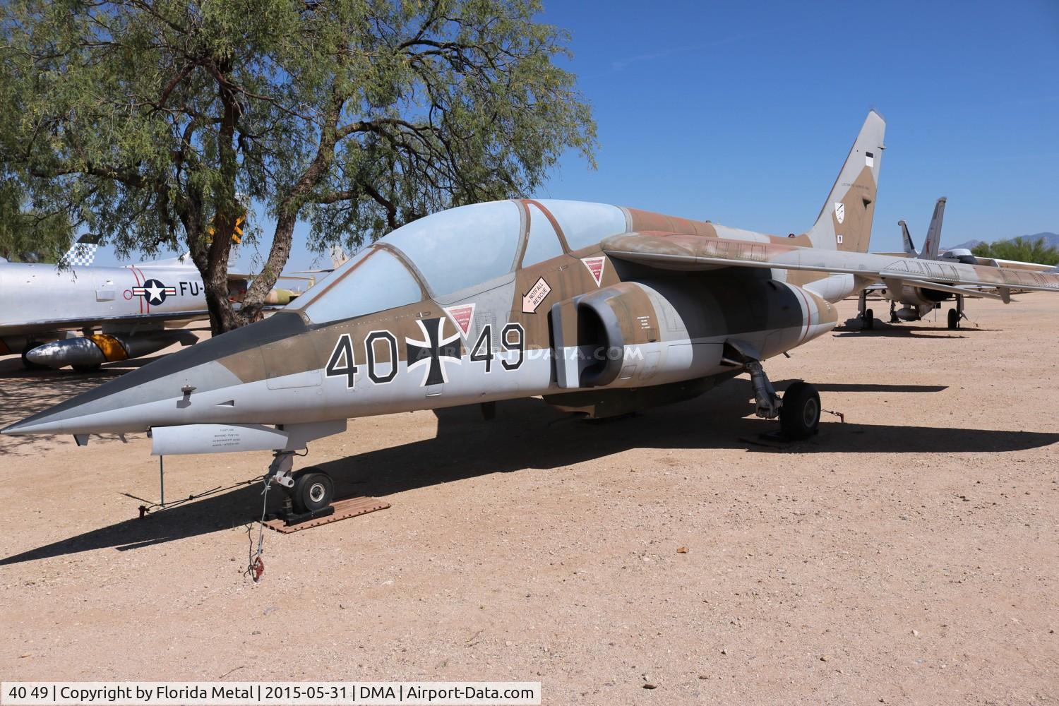 40 49, 1978 Dassault-Dornier Alpha Jet A C/N 0049, Alpha Jet
