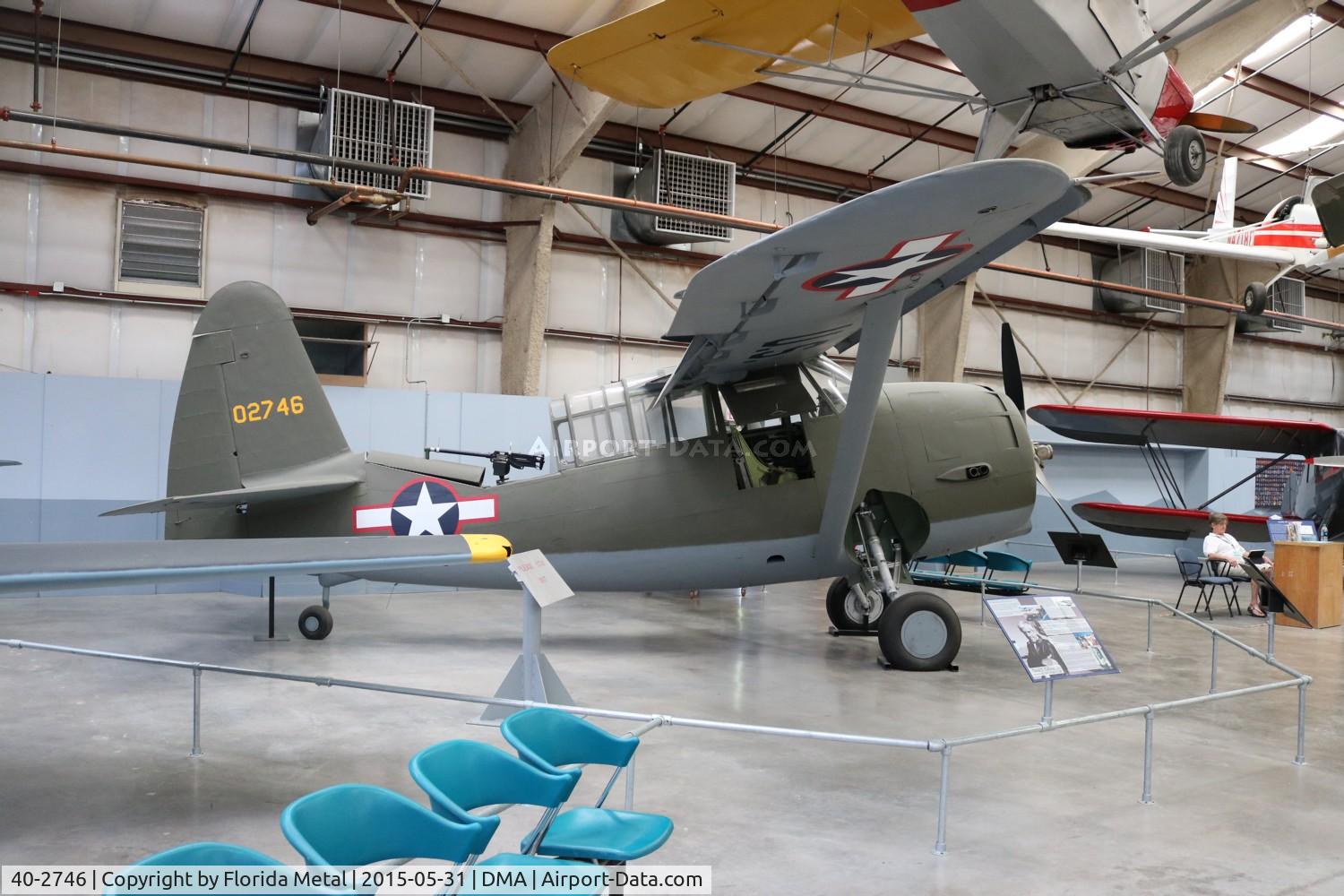 40-2746, 1940 Curtiss-Wright O-52 Owl C/N 14279, O-52 Owl