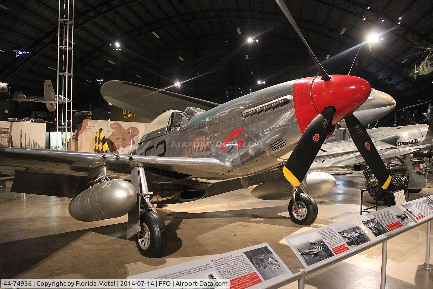 44-74936, 1944 North American P-51D-30-NA Mustang C/N 122-41476, P-51D