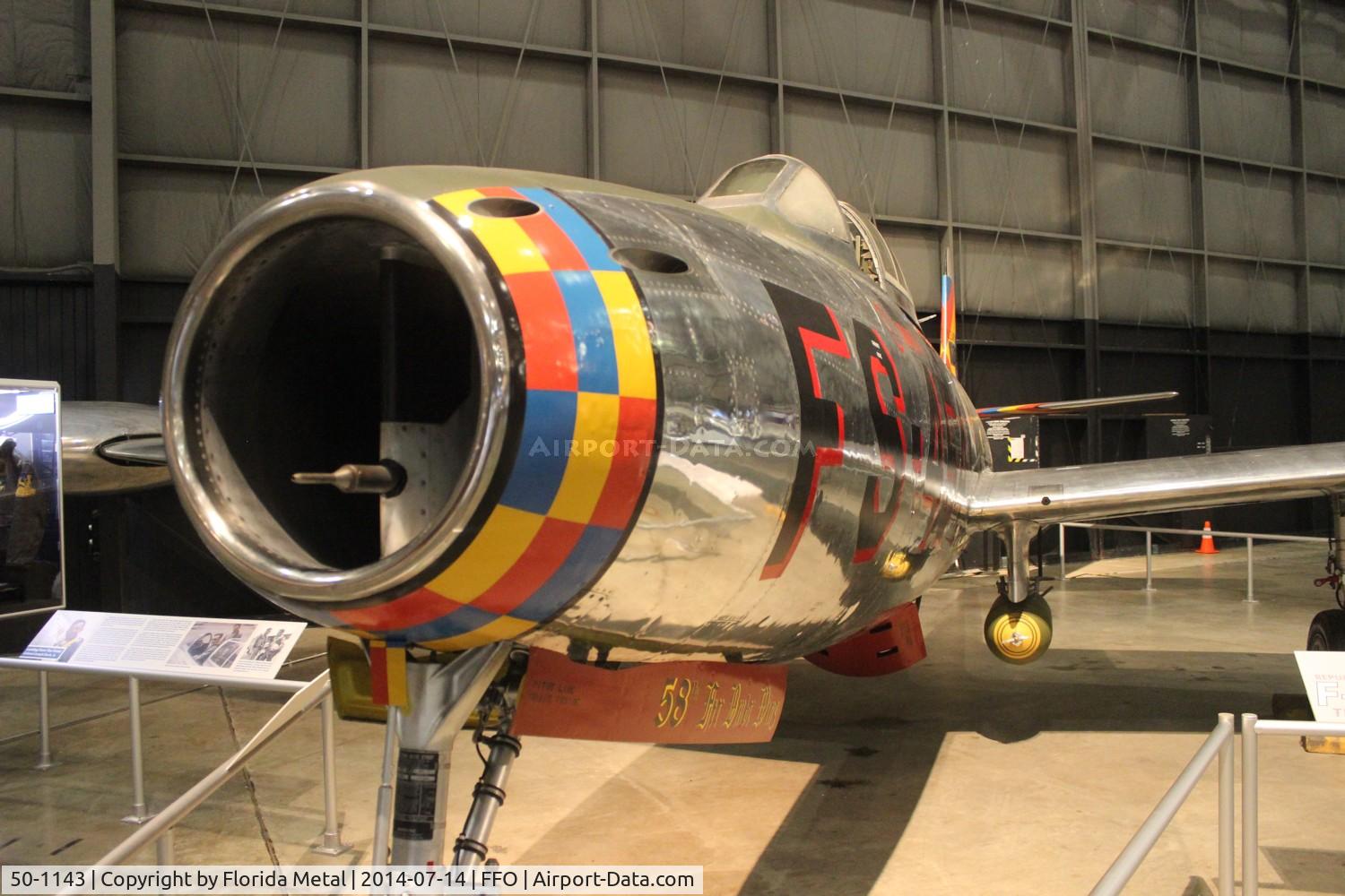50-1143, 1950 Republic F-84E-20-RE Thunderjet C/N Not found 50-1143, F-84E Thunderjet