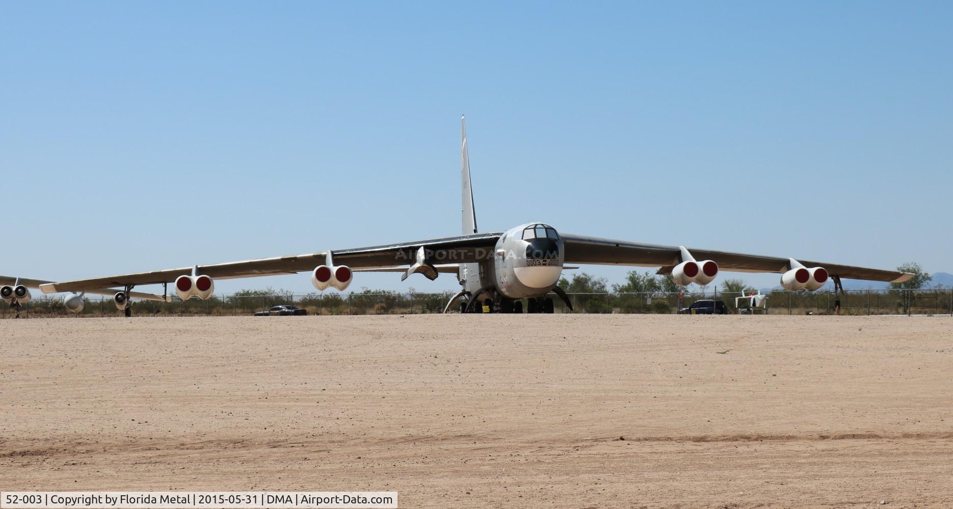52-003, 1952 Boeing NB-52A Stratofortress C/N 16493, NB-52A