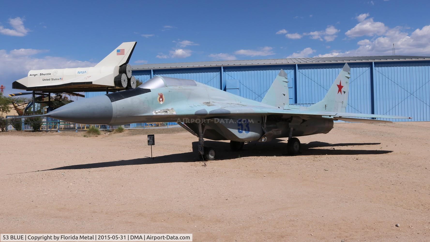 53 BLUE, Mikoyan-Gurevich MiG-29 C/N Not found 53, Mig 29