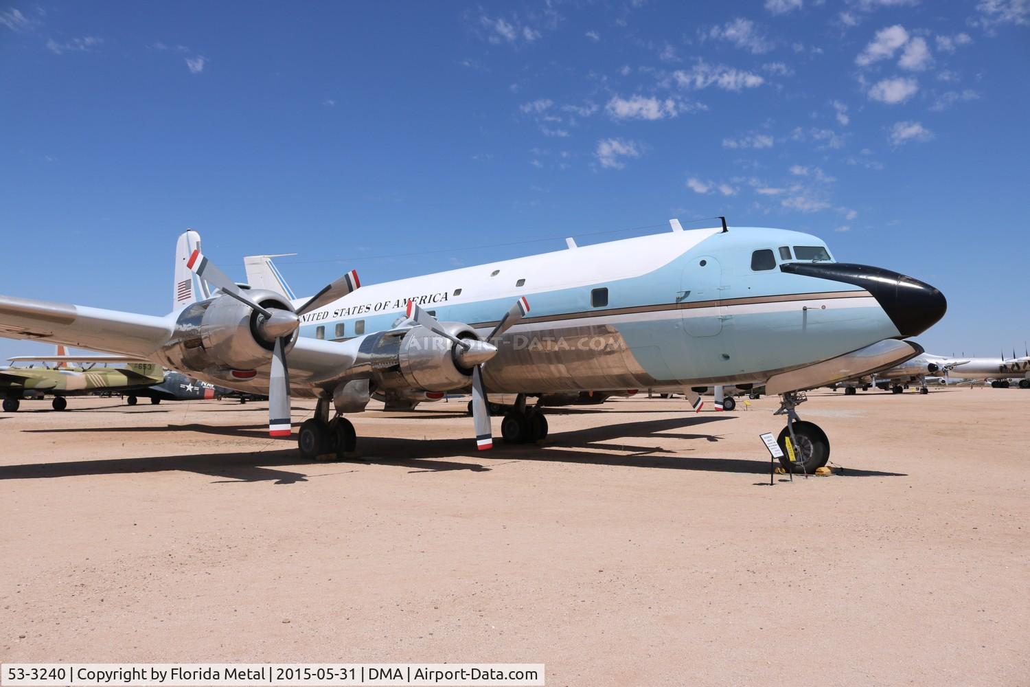 53-3240, 1954 Douglas VC-118A Liftmaster C/N 44611, VC-118A