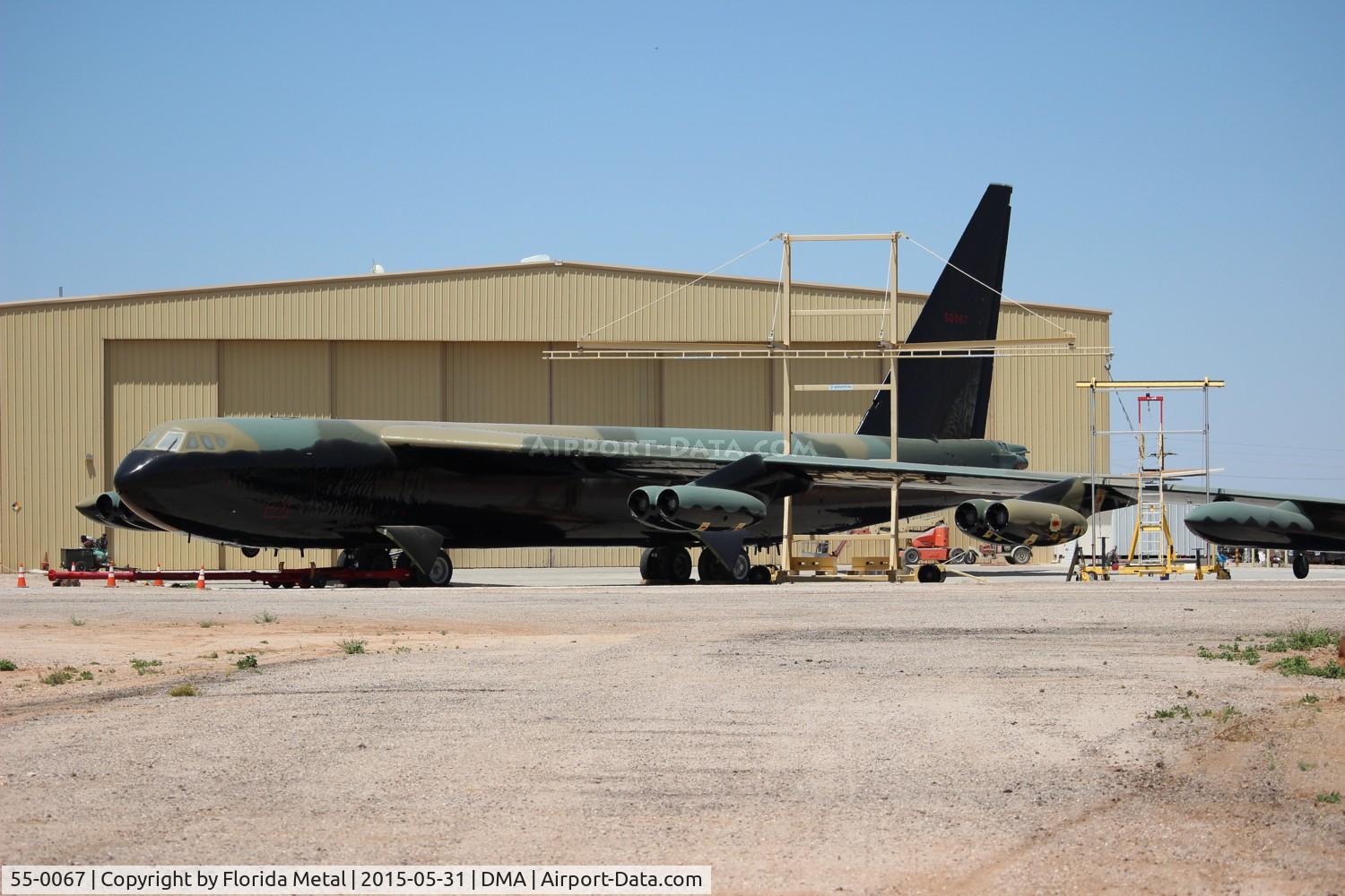 55-0067, 1955 Boeing B-52D Stratofortress C/N 464019, B-52D