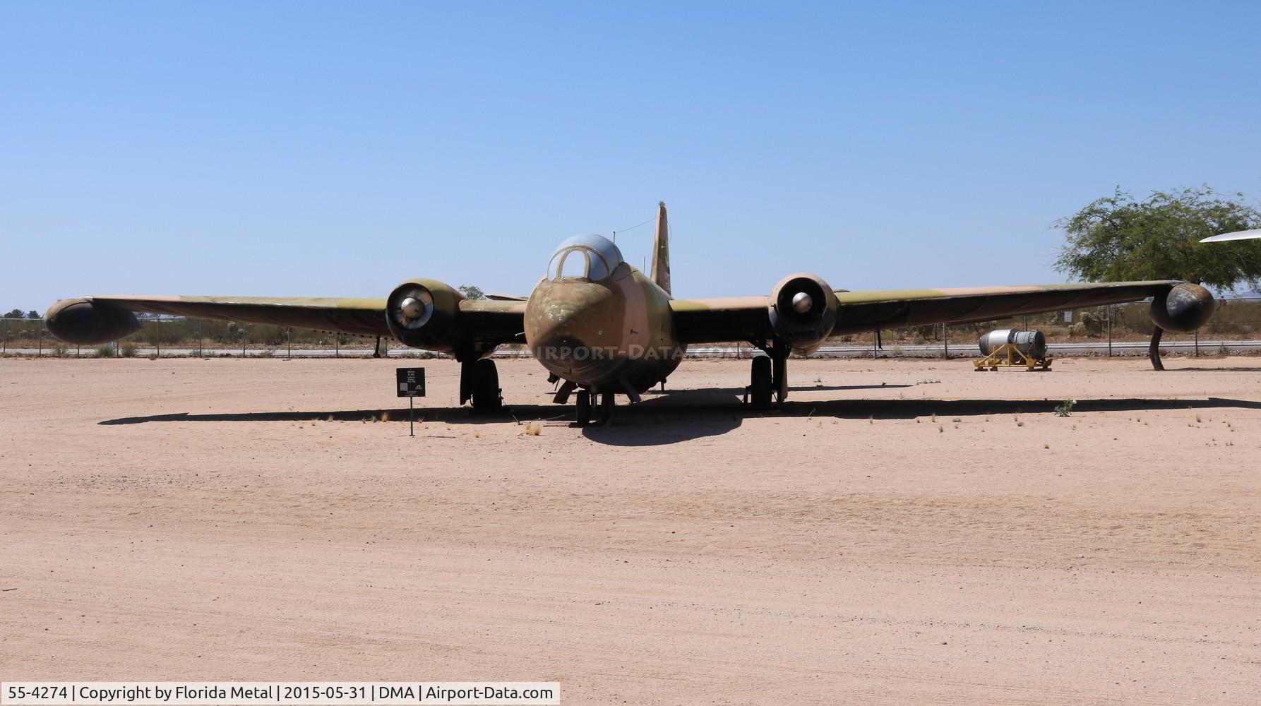 55-4274, Martin B-57E Canberra C/N 376, B-57E