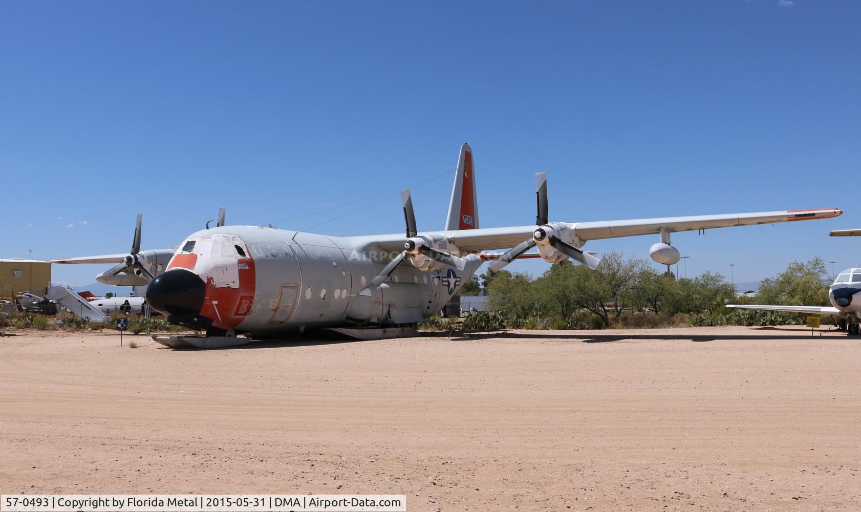 57-0493, 1957 Lockheed C-130D Hercules C/N 182-3200, C-130D