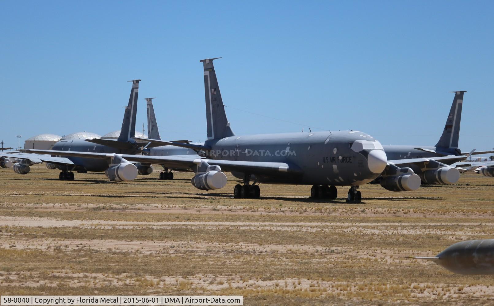 58-0040, 1958 Boeing KC-135E Stratotanker C/N 17785, KC-135E