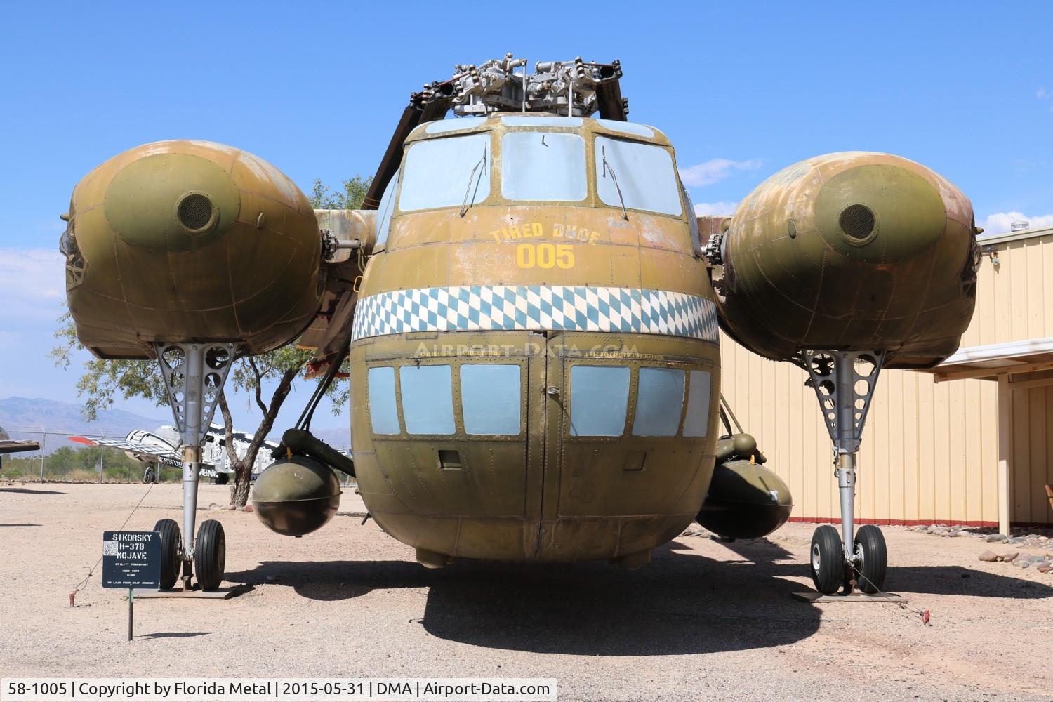 58-1005, 1958 Sikorsky CH-37B Mojave C/N 17850, CH-37B