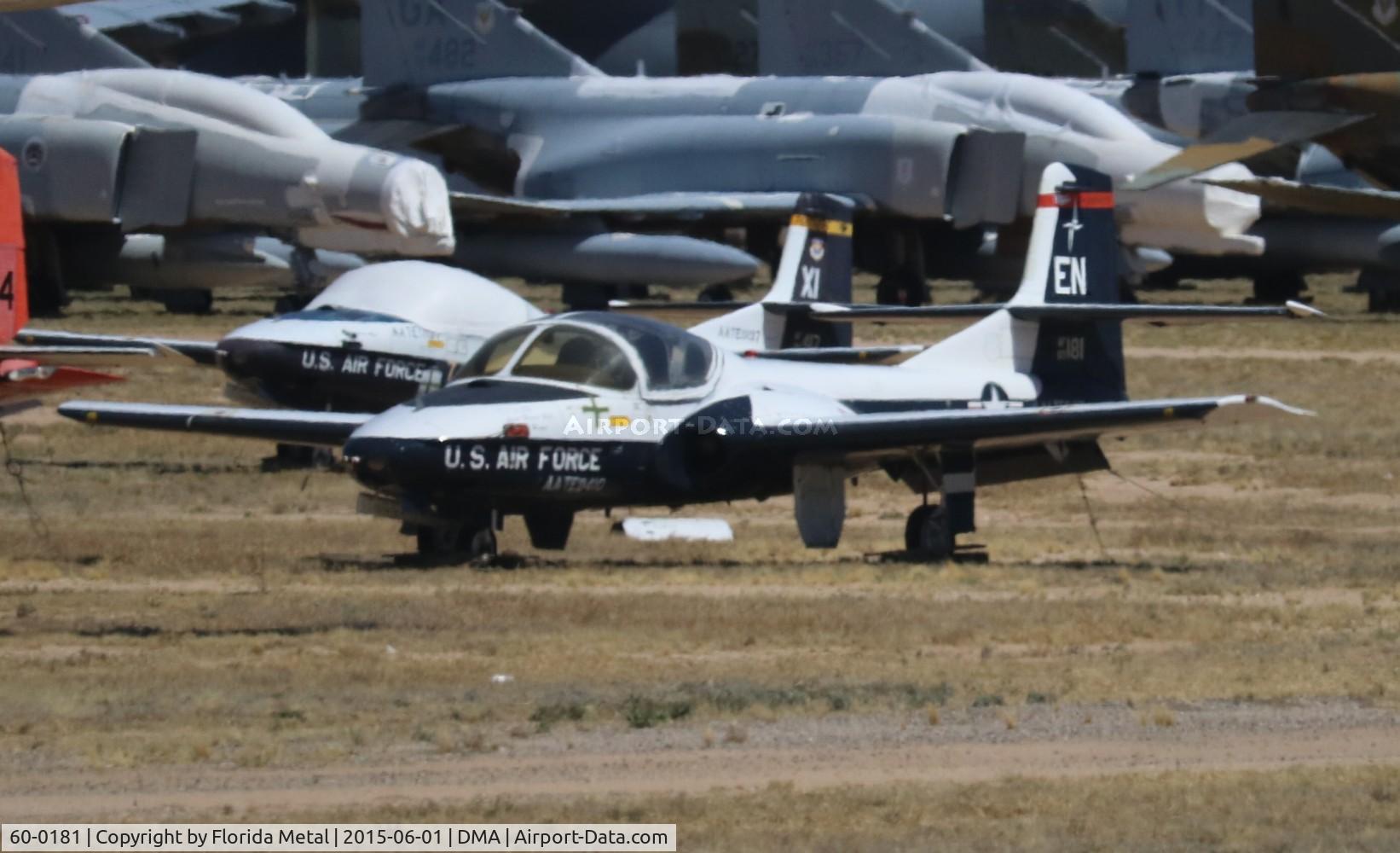 60-0181, 1960 Cessna T-37B Tweety Bird C/N 40682, T-37B
