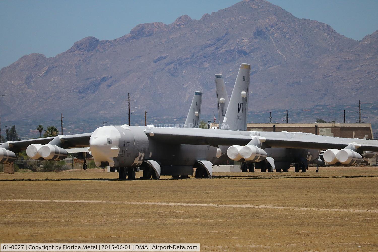 61-0027, 1961 Boeing B-52H Stratofortress C/N 464454, B-52H