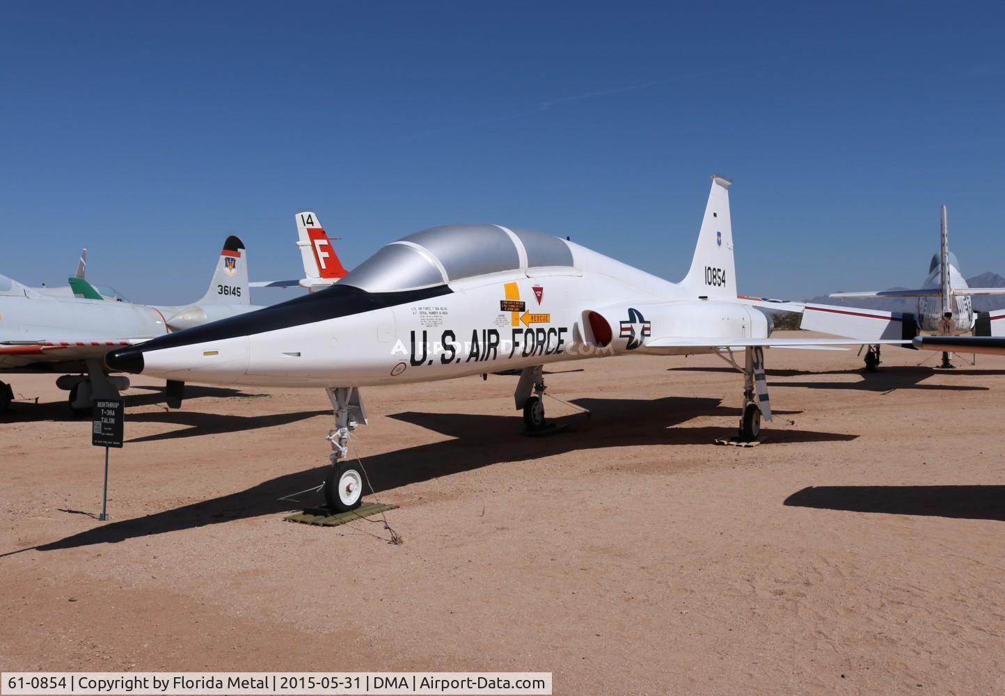 61-0854, 1961 Northrop T-38A-40-NO Talon C/N N.5220, T-38A