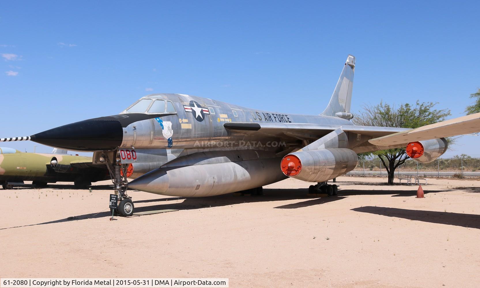 61-2080, 1961 Convair B-58A Hustler C/N 116, B-58A