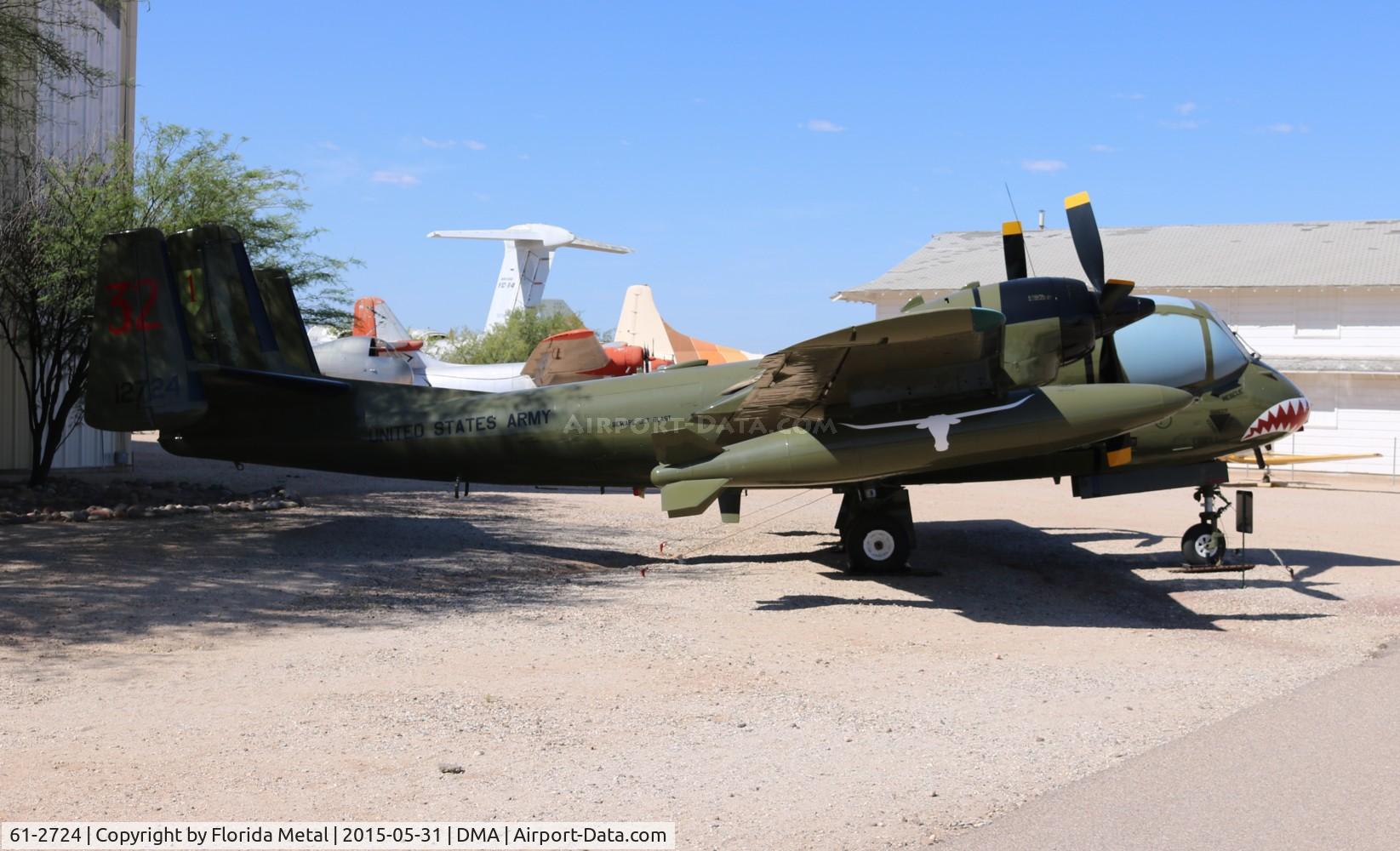 61-2724, 1961 Grumman OV-1C Mohawk C/N 67C, OV-1C