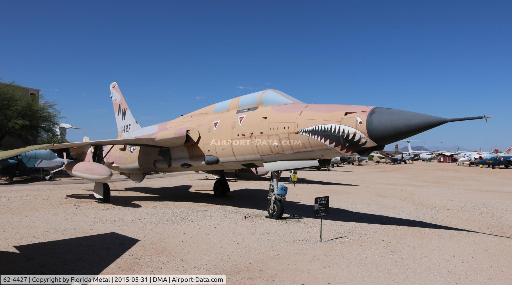 62-4427, Republic F-105G Thunderchief C/N F16, F-105G