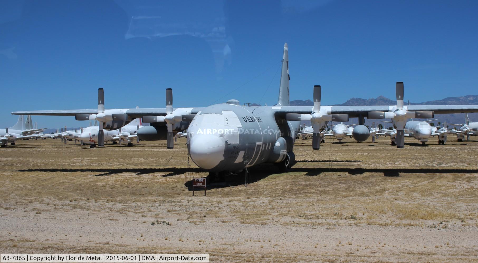 63-7865, 1963 Lockheed C-130E-LM Hercules C/N 382-3935, C-130E