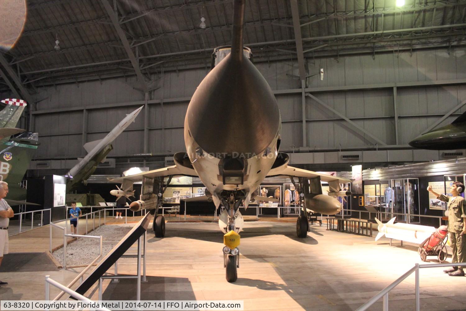 63-8320, 1963 Republic F-105G-1-RE Thunderchief C/N F097, F-105G